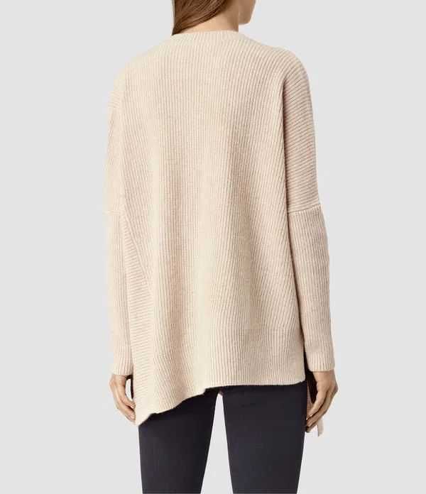 AllSaints rag dutti джемпер кофта свитер альпака шерсть р. М оверсайз