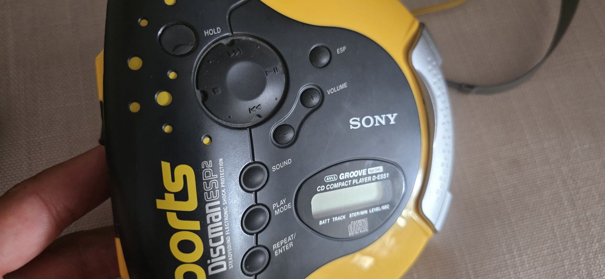 Discman / leitor de CD Sony Sport D/ES51