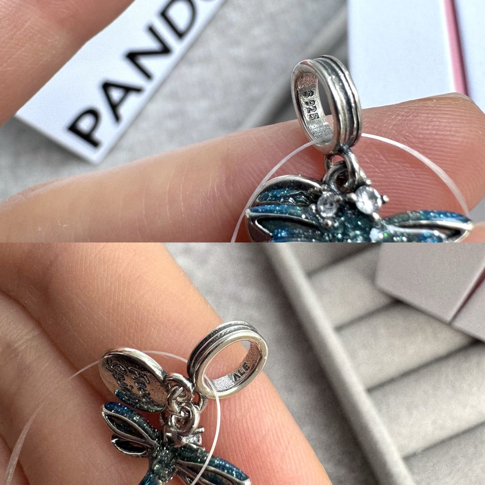 Намистина PANDORA шарм Пандора підвіска Стрекоза бабка оригінал