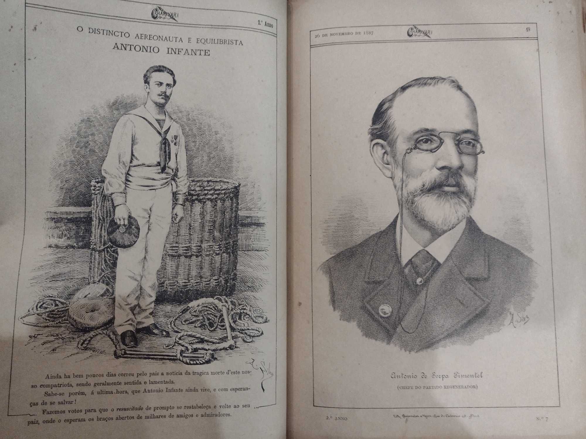 Charivari Jornal Humorístico ilustrado do Porto 1887