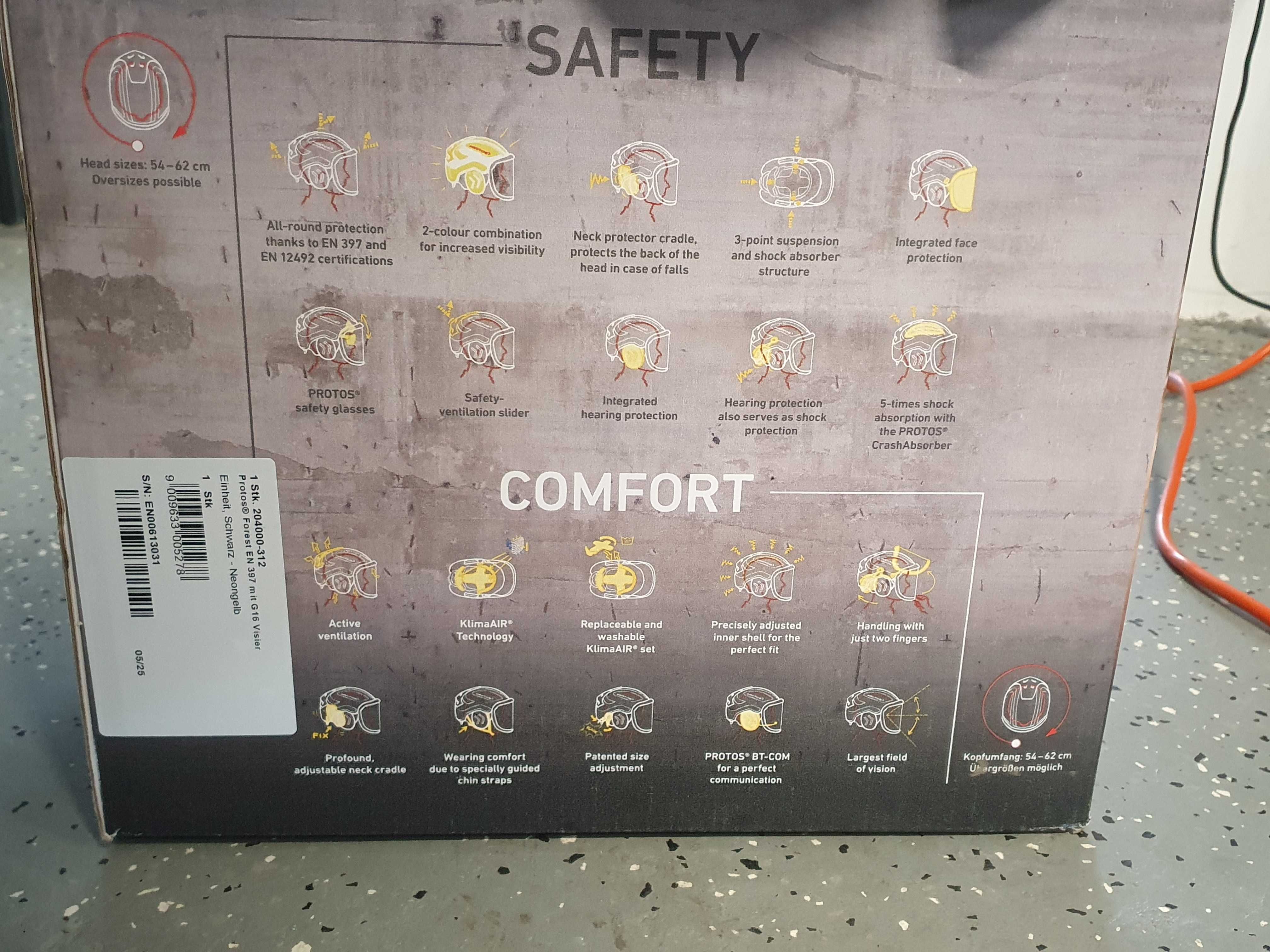 Kask ochronny dla pilarza PROTOS INTEGRAL FOREST