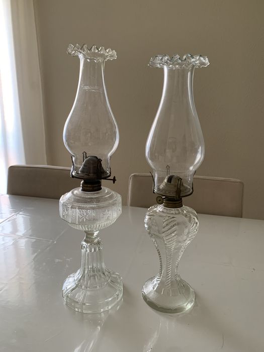 Candeeiros antigos de petroleo