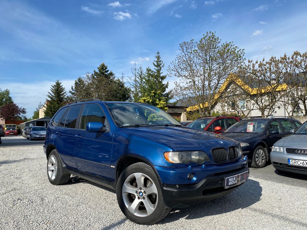 BMW X5 3.0 Diesel • Automat • 4x4 • Skóry • 2003 rok • super stan