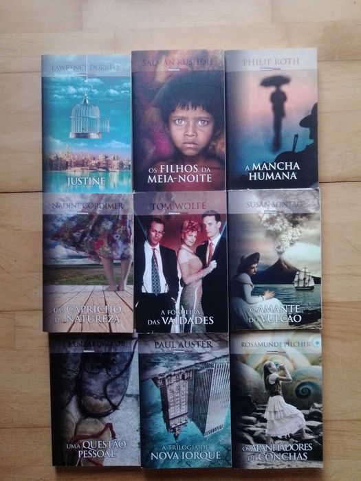 Colecção Biblioteca Sábado - 9 livros