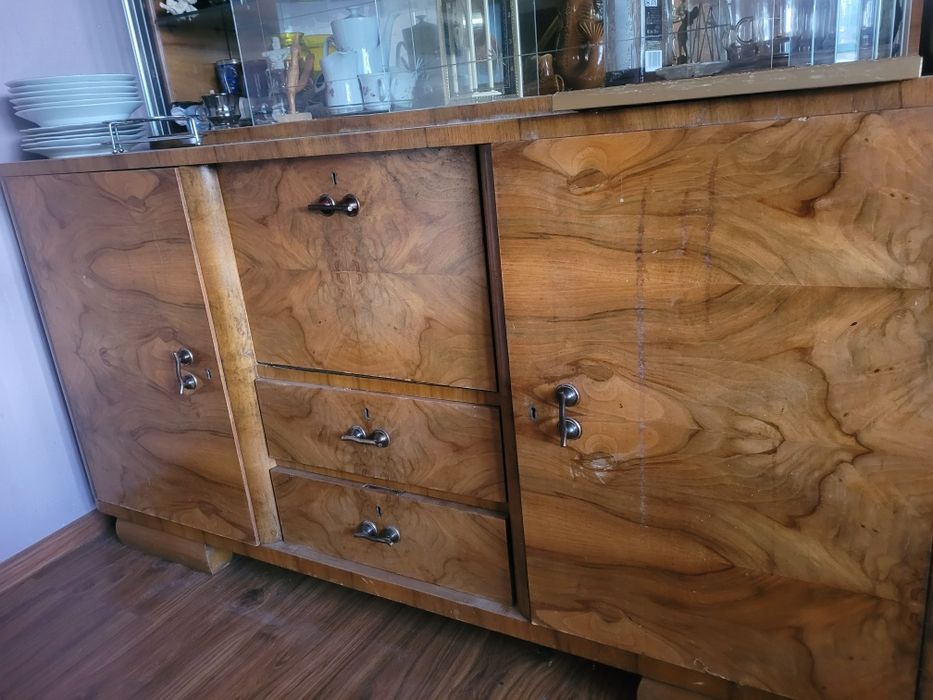 Meble art deco, szafa,kredens ,nakastlik