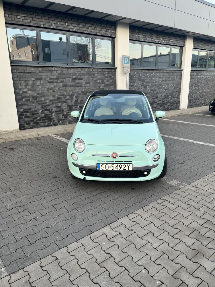 Fiat 500C! Piekny kabriolet/prywatny