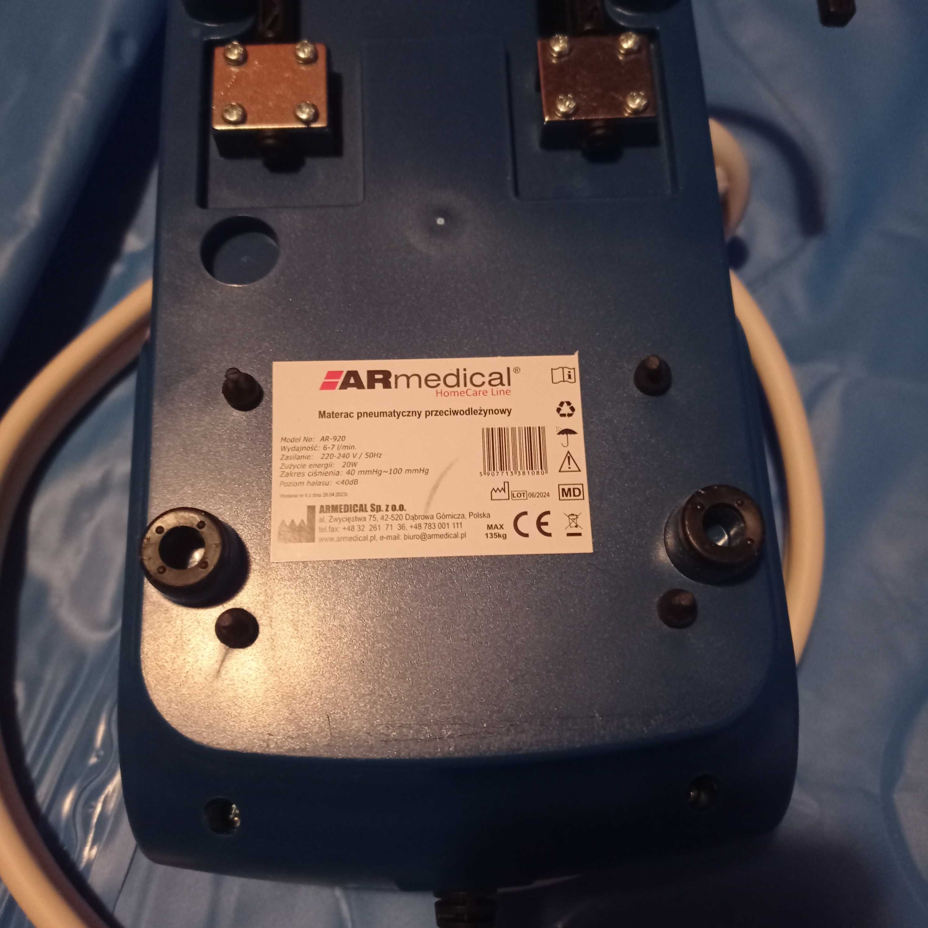 Materac przeciwodleżynowy, bąbelkowy Armedical AR-920