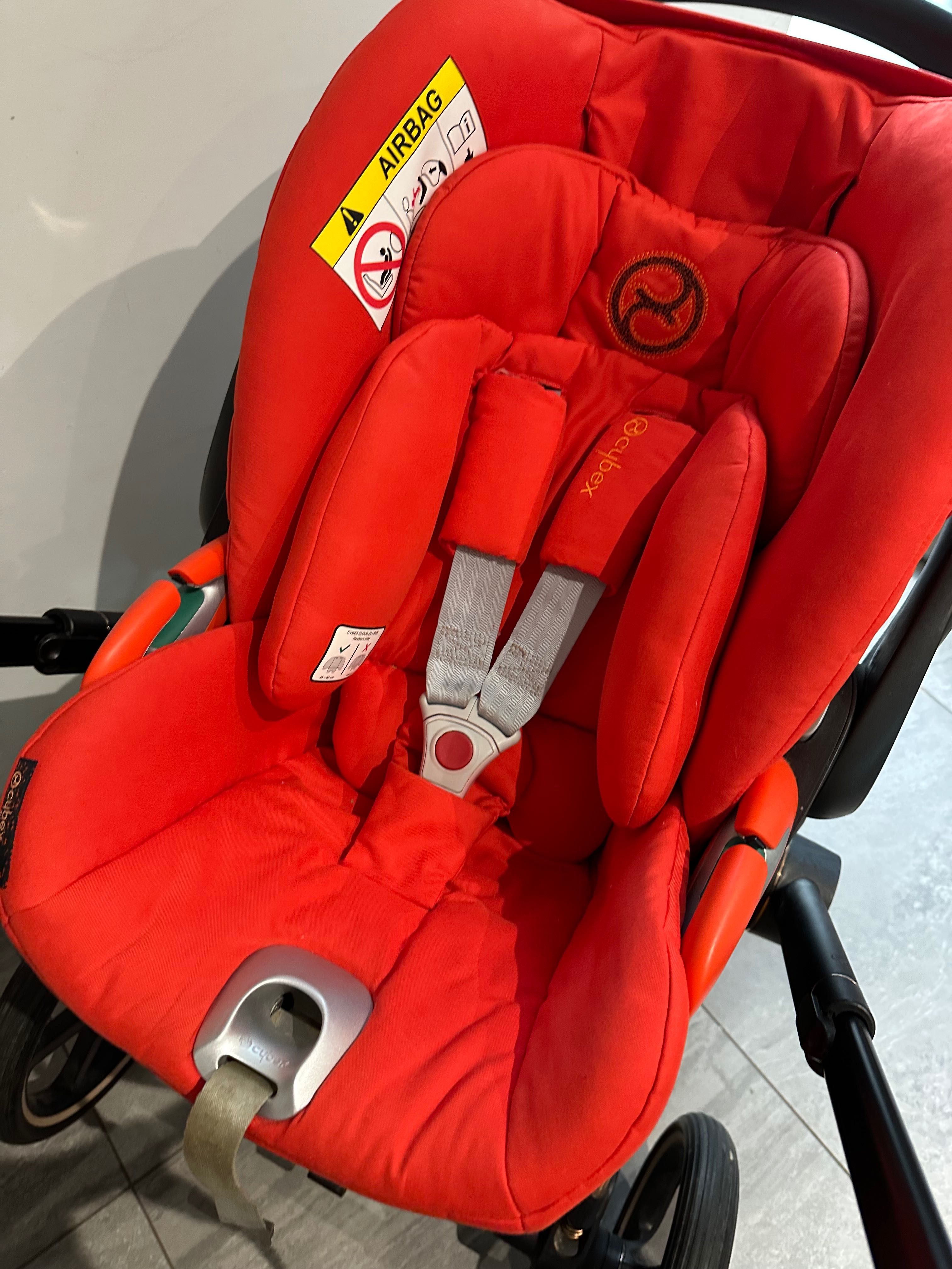Carrinho bebé Cybex platinum priam rose gold