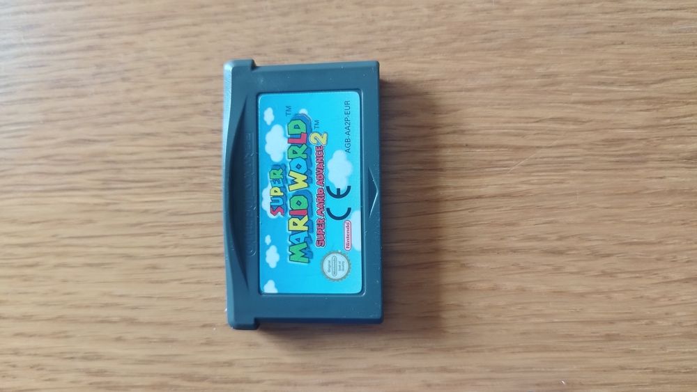 Nintendo Game Boy Advance SP Azul + Jogo Super Mario World