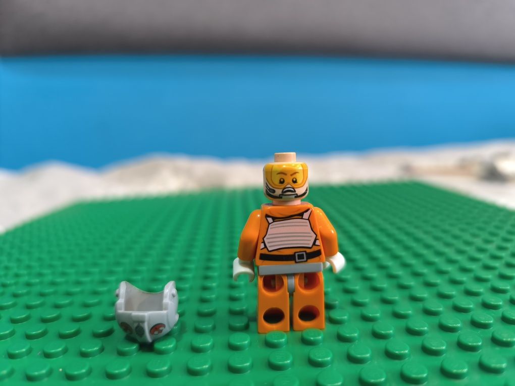 LEGO pilot X-wing + statek X-wing mini