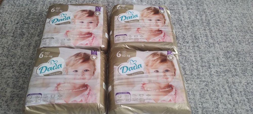 Papersy Dada 6 extra care (4 paczki)