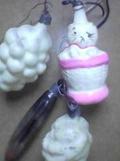 Старовинні іграшки  ялинкові часів   СРСР  (ціна за набір)