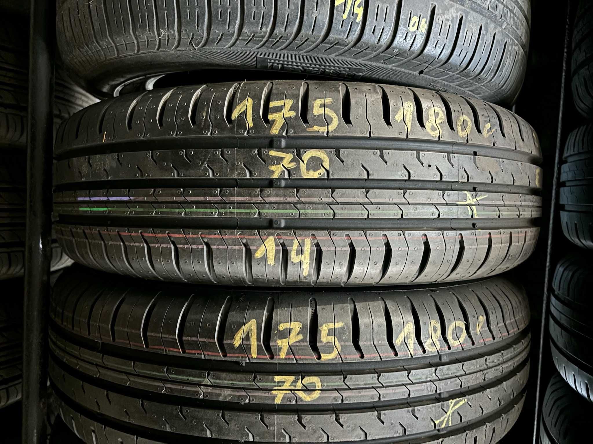 2X Opony Letnie 175/70R14 84T CONTINENTAL ContiEcoContact 5 8MM NOWE!