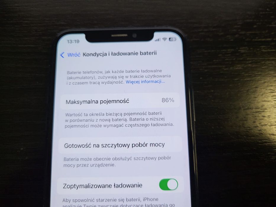 Iphone xs 64Gb 86% bateria