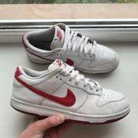 Nike Dunk Low 'White/Sport Red'