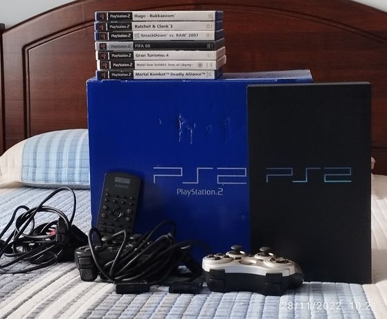 PlayStation 2 com comandos