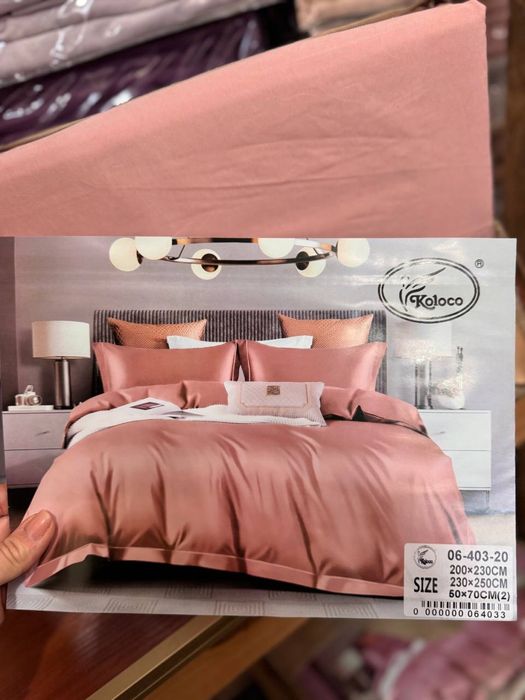 Комплект постельного белья байка оксамитова фланель постільна білизна