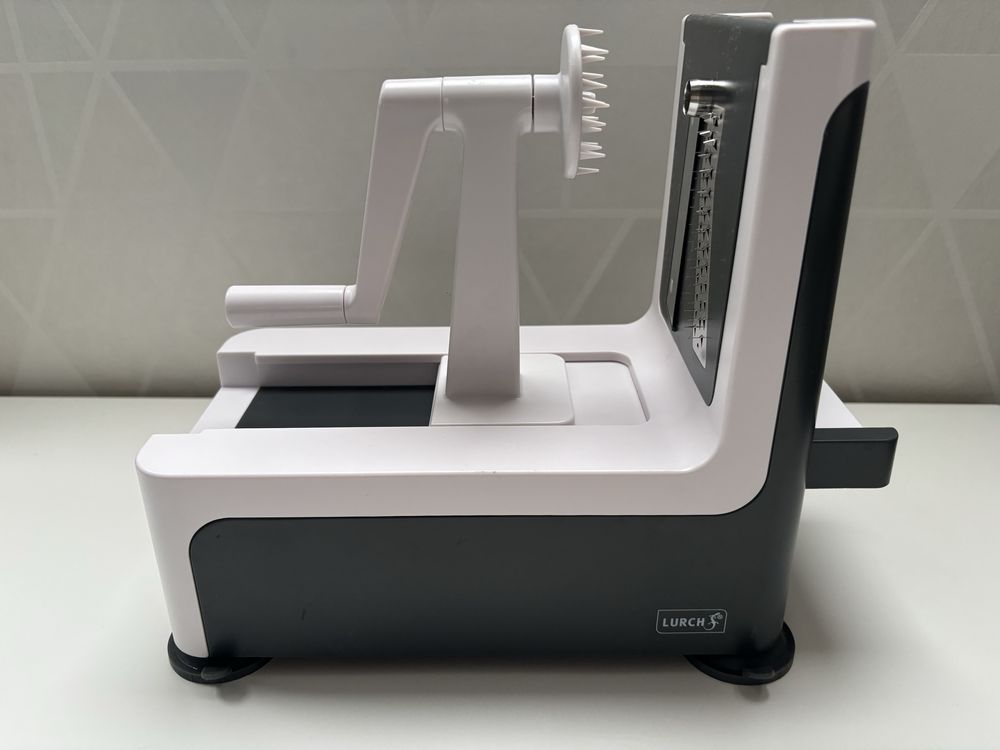 Tarka spiralna spiralizer Lurch biało-szary