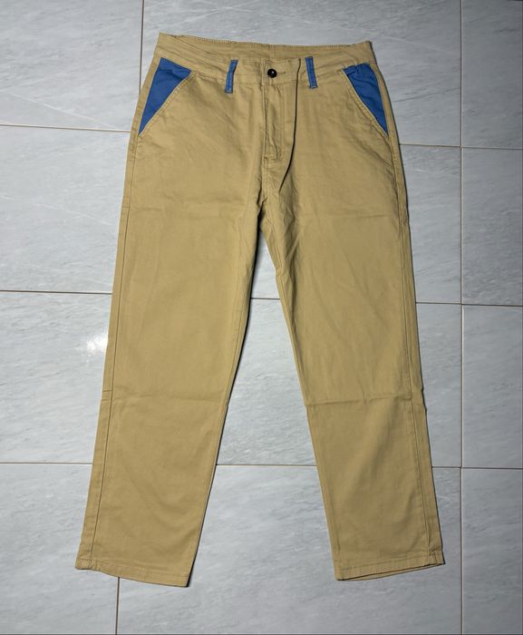 Джинси EVISU | Беж | Чоловічі M (32–31) | Японський бренд