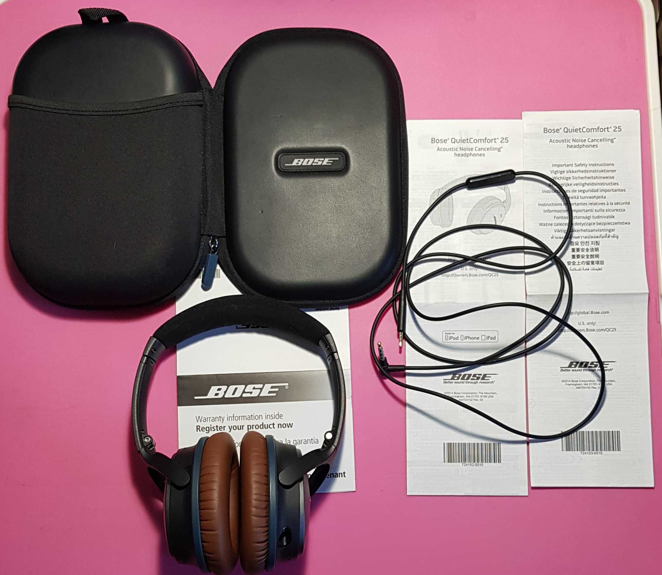 Bose QuietComfort 25 (QC25), оригинал, в идеальном состоянии