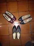 3 pares de sapatos