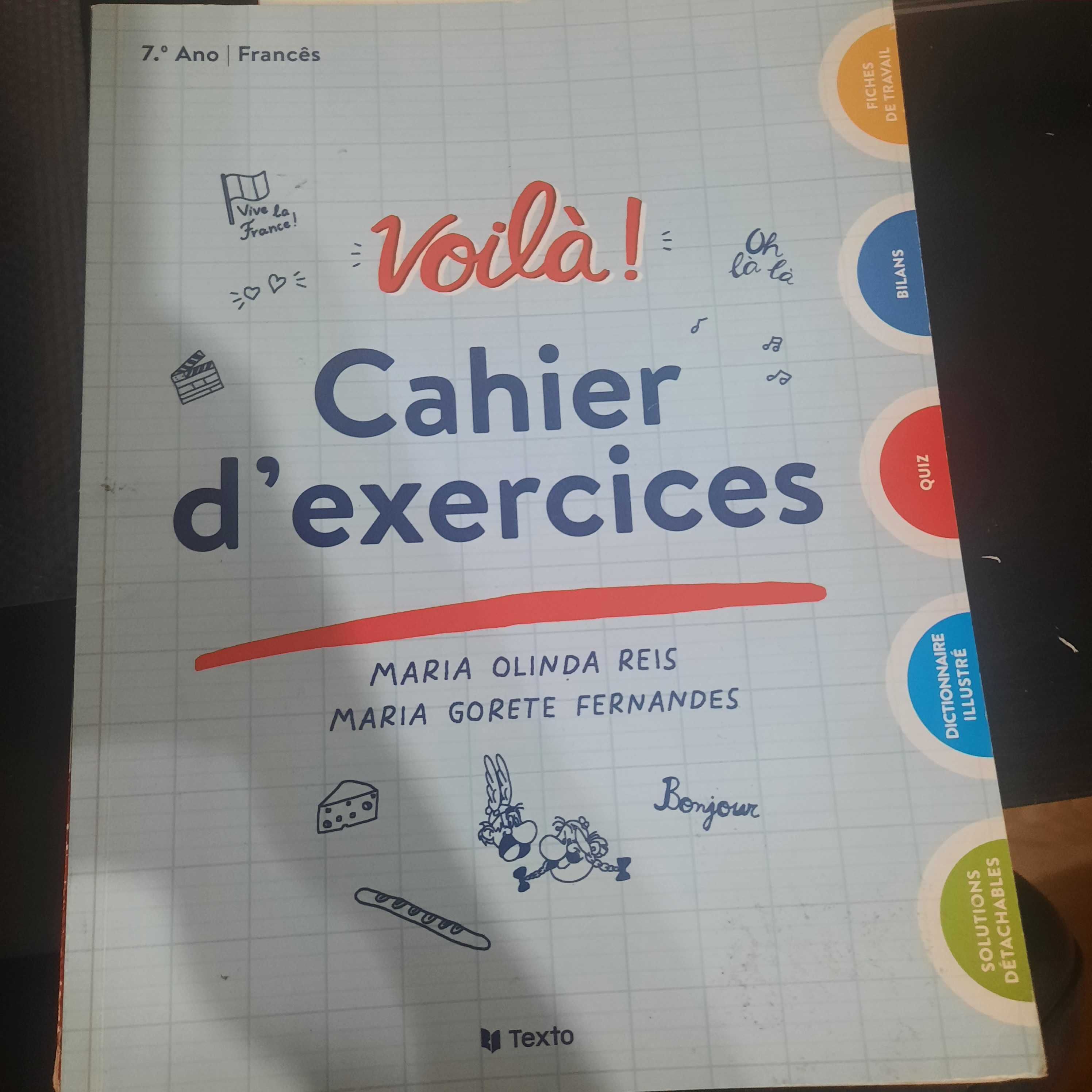 Voila 7 ano  francês