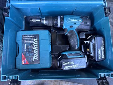 Zestaw MAKITA DHP 453 wiertarko-wkrętarka / x2 bateria 3ah