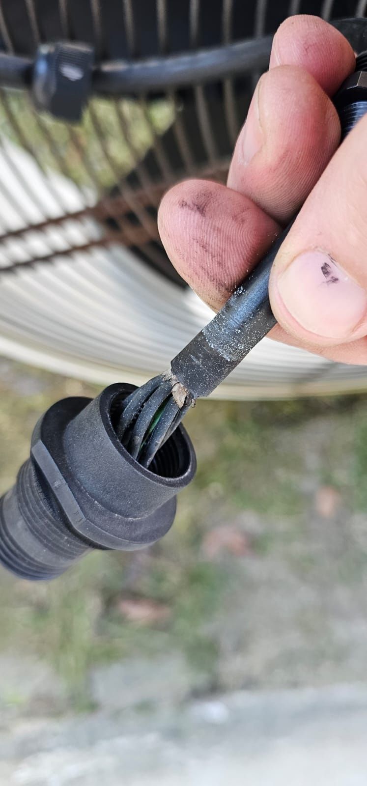 Wentylator przemysłowy wyciąg nadmuch 380V