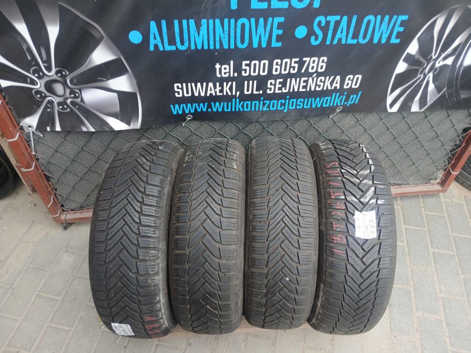 4x używane opony zimowe 185/65 R15 Michelin 2023r Gwarancja Montaż