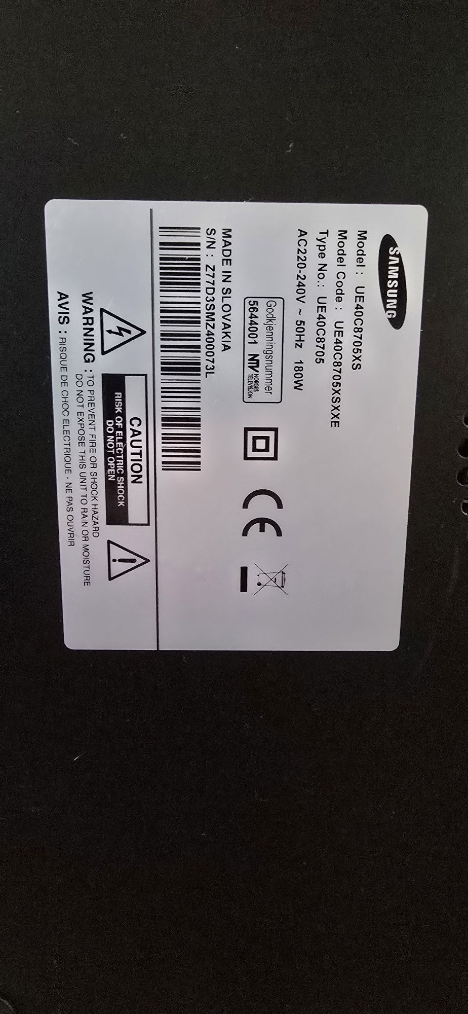 Telewizor Samsung 40 Cali +Smart BOX