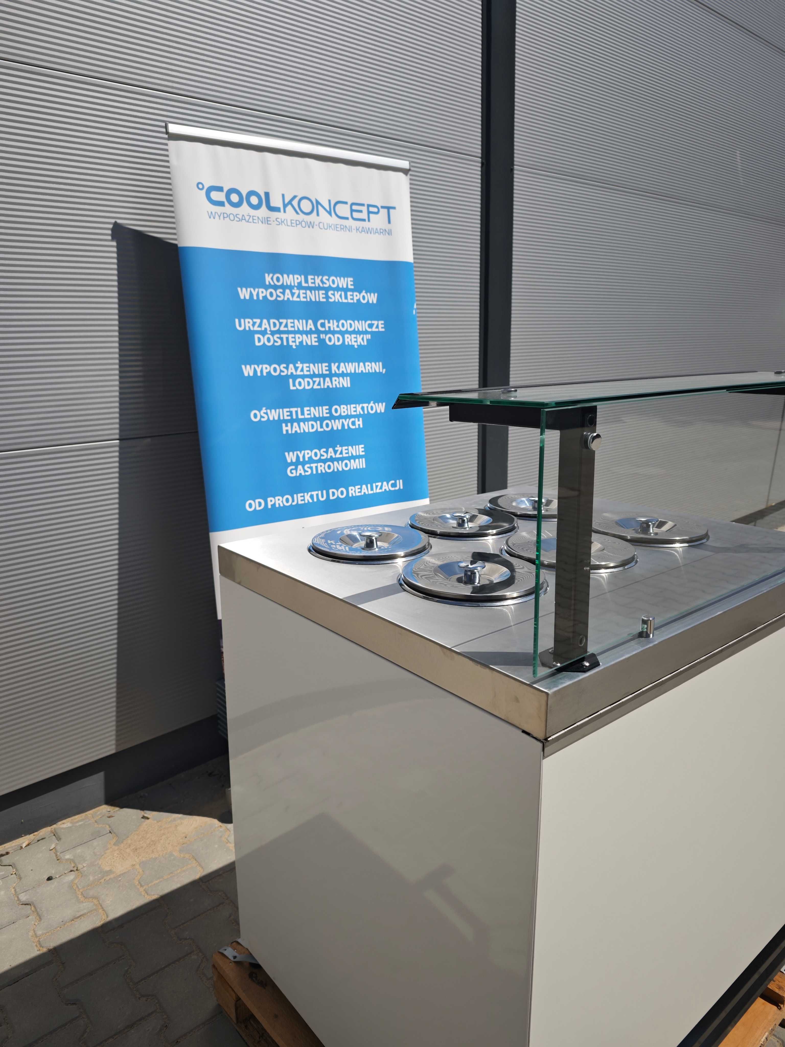 Dystrybutor do lodów Cebea Apollo 6/6 smaków, Nowy!