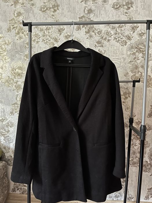 Оверсайз піджак чорний