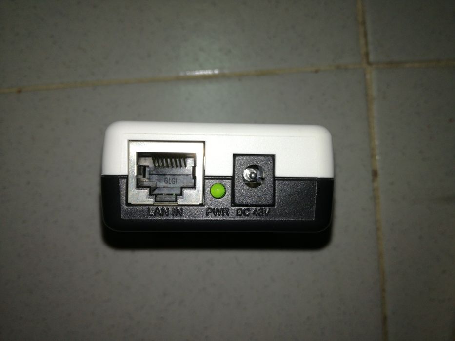 Injector POE TP LINK transformador rede cabo ethernet