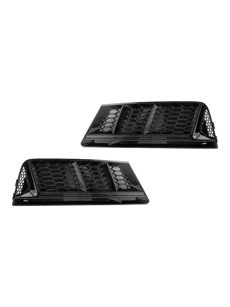 Решітка переднього бампера Audi A4 B9 2015-2019 Black