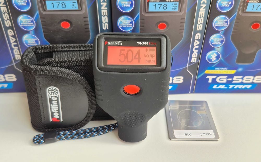 Товщиномір Profiline TG-588 Ultra толщиномер толщиномеры сканер авто