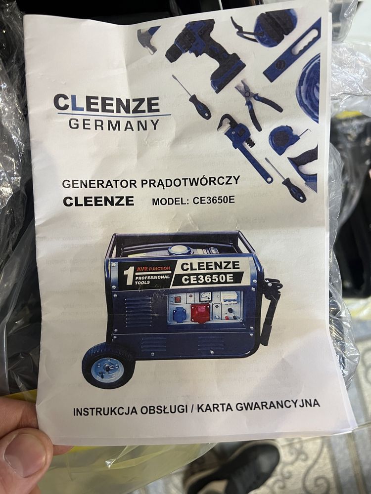 Генератор CLEENZE CE3650E Germany