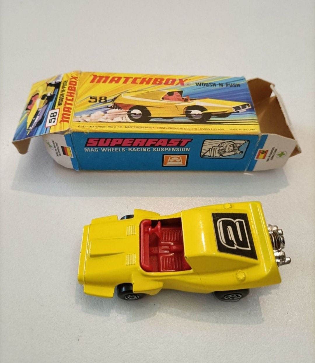5 Carrinhos Matchbox anos 70