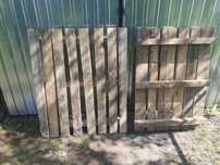 Palety budowlane po kostce brukowej, obrzeżach, bloczkach
