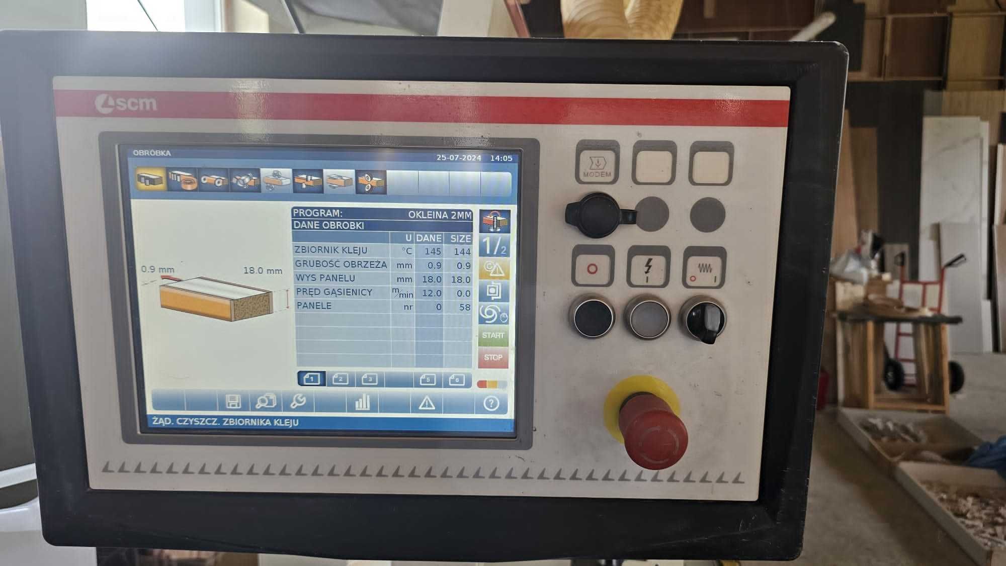 Okleiniarka SCM OLIMPIC K800