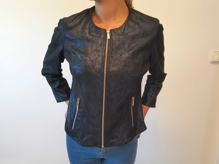 Skórzana kurtka Ochnik rozmiar M-L , 100 % leather