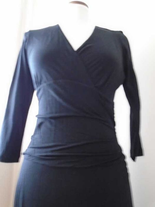 Vestido estilo retro vintage preto