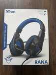 TRUST Gaming Słuchawki GXT 404B PS4 PS5 Mikrofon Niebieskie