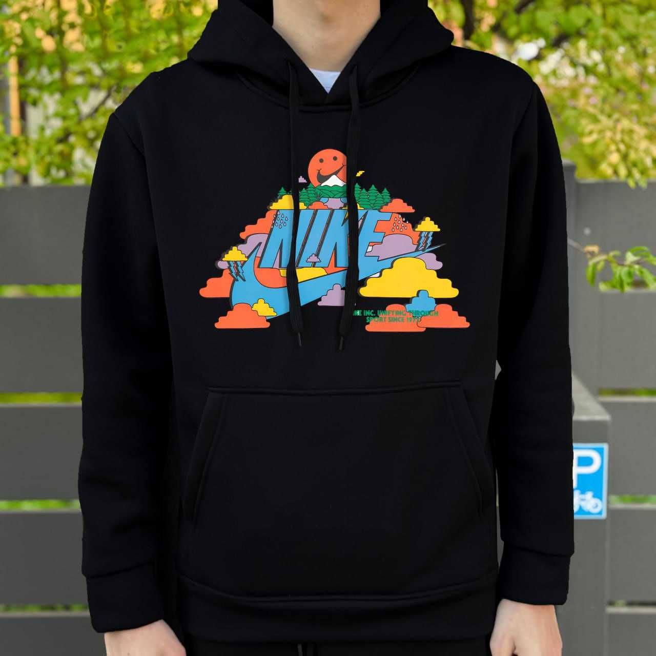 Зип Худи кофта ‣ Nike NSW Tee ‣ ХС С М Л ХЛ ‣ BIG Принт ‣ Jordan Найк