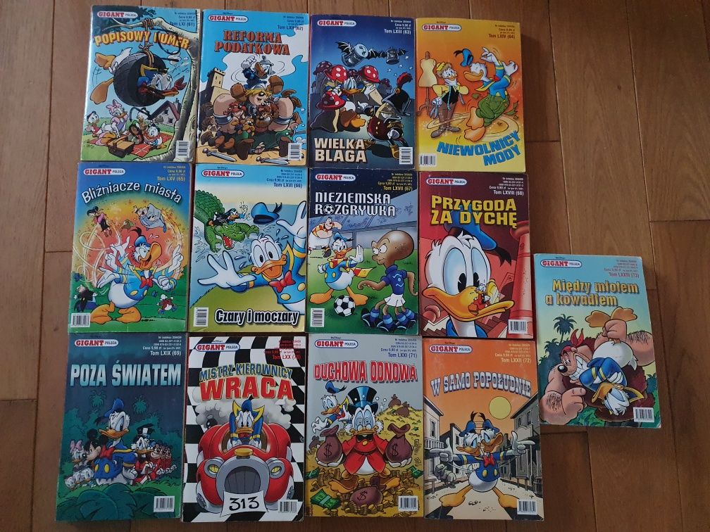 Komiksy kaczora donalda gigant poleca rok 2006