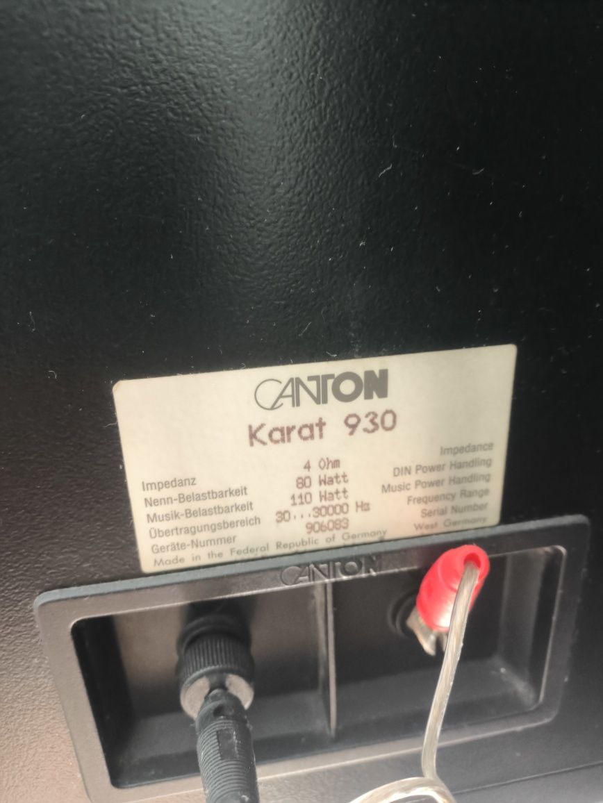 Monitory Canton Karat 930