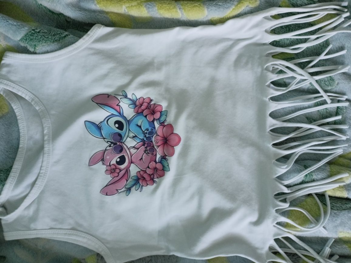 Bluzka bez rękawów 152 stitch