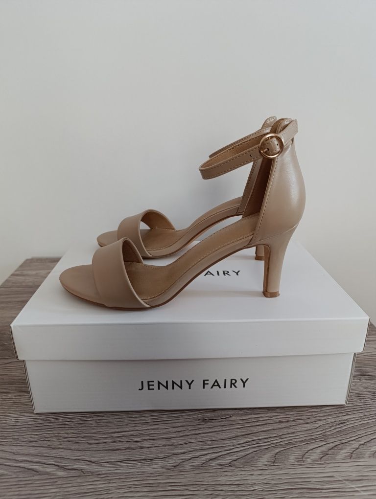 Buty damskie sandały na obcasie Jenny Fairy rozmiar 37