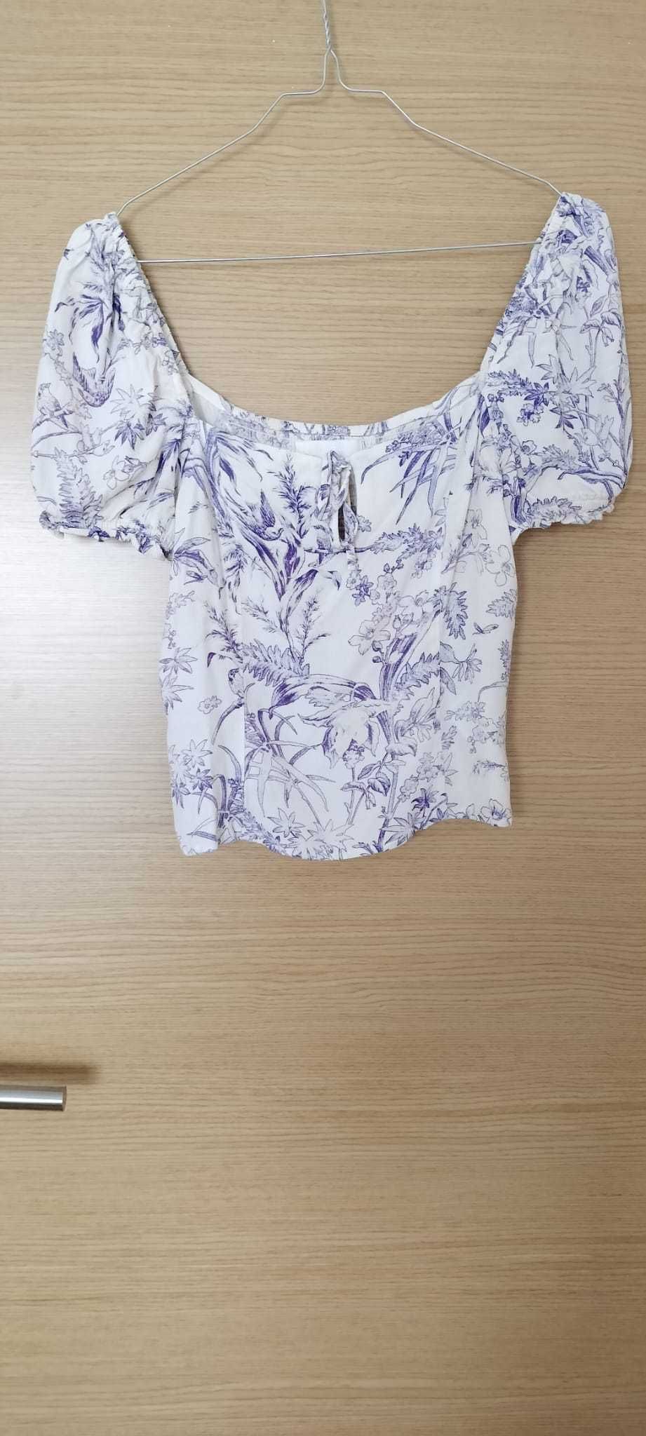 Blusa flores H&M