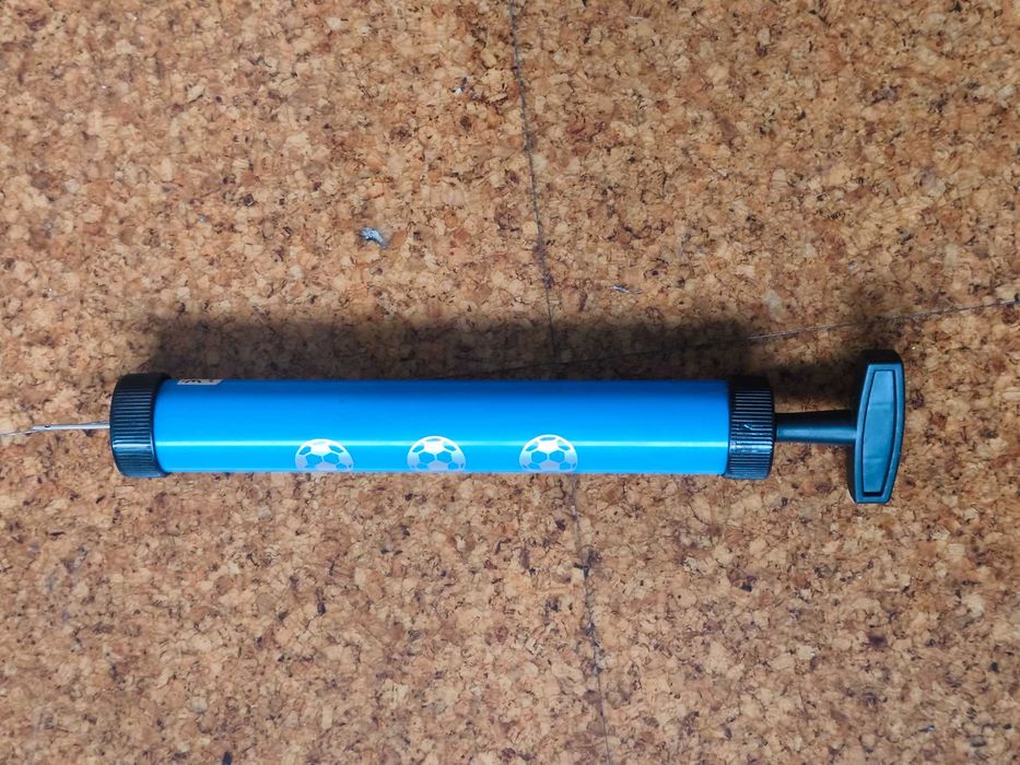 Bomba de Ar Manual Portátil (Azul