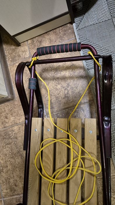 Санки зі спинкою дитячі